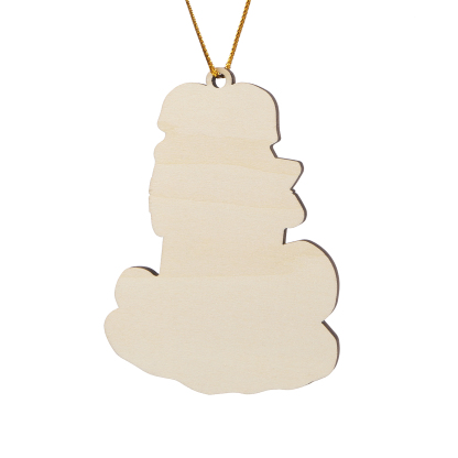 Personalized Wooden Family Christmas Hanging Ornament with Custom 2-5 Names & 1 Text Christmas Gift for Family | Jessemade