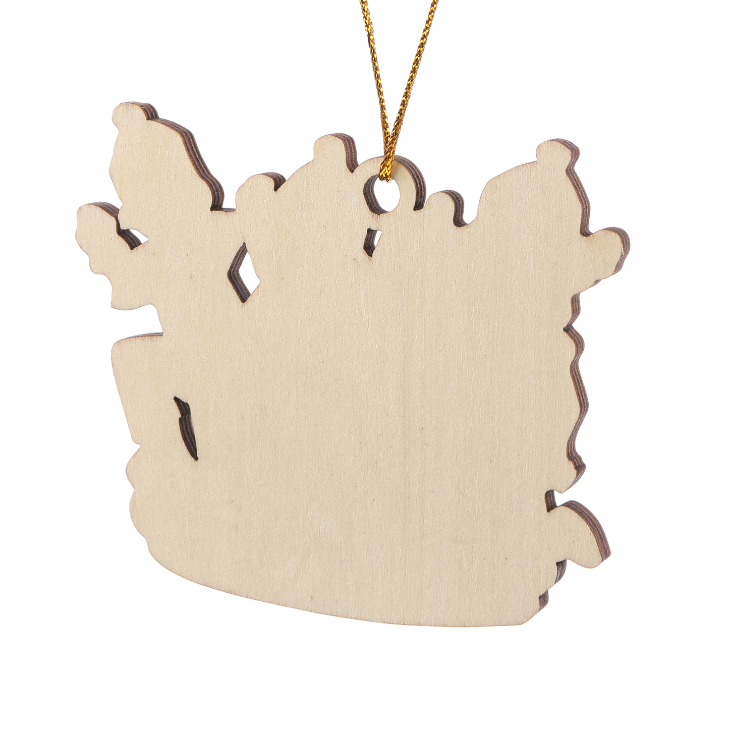 Personalised Family Christmas Ornament Custom 3-5 Names & 1 Year & 1Text Wooden Ornament Family Christmas Gift | Jessemade