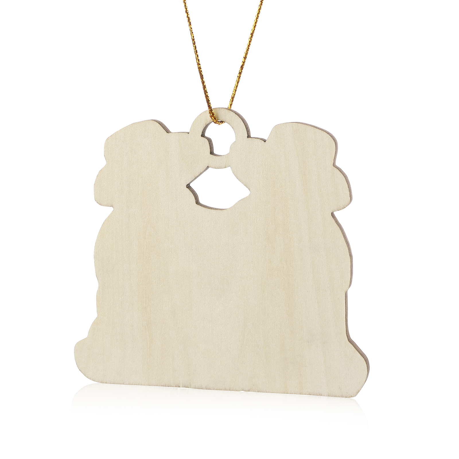 Personalized Wooden Family Beach-Themed Christmas Ornament with Custom 2-6 Names & 1 Text Christmas Gift for Family | Jessemade