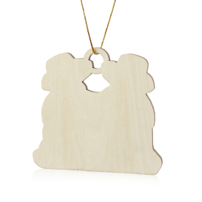 Personalized Wooden Family Beach-Themed Christmas Ornament with Custom 2-6 Names & 1 Text Christmas Gift for Family | Jessemade