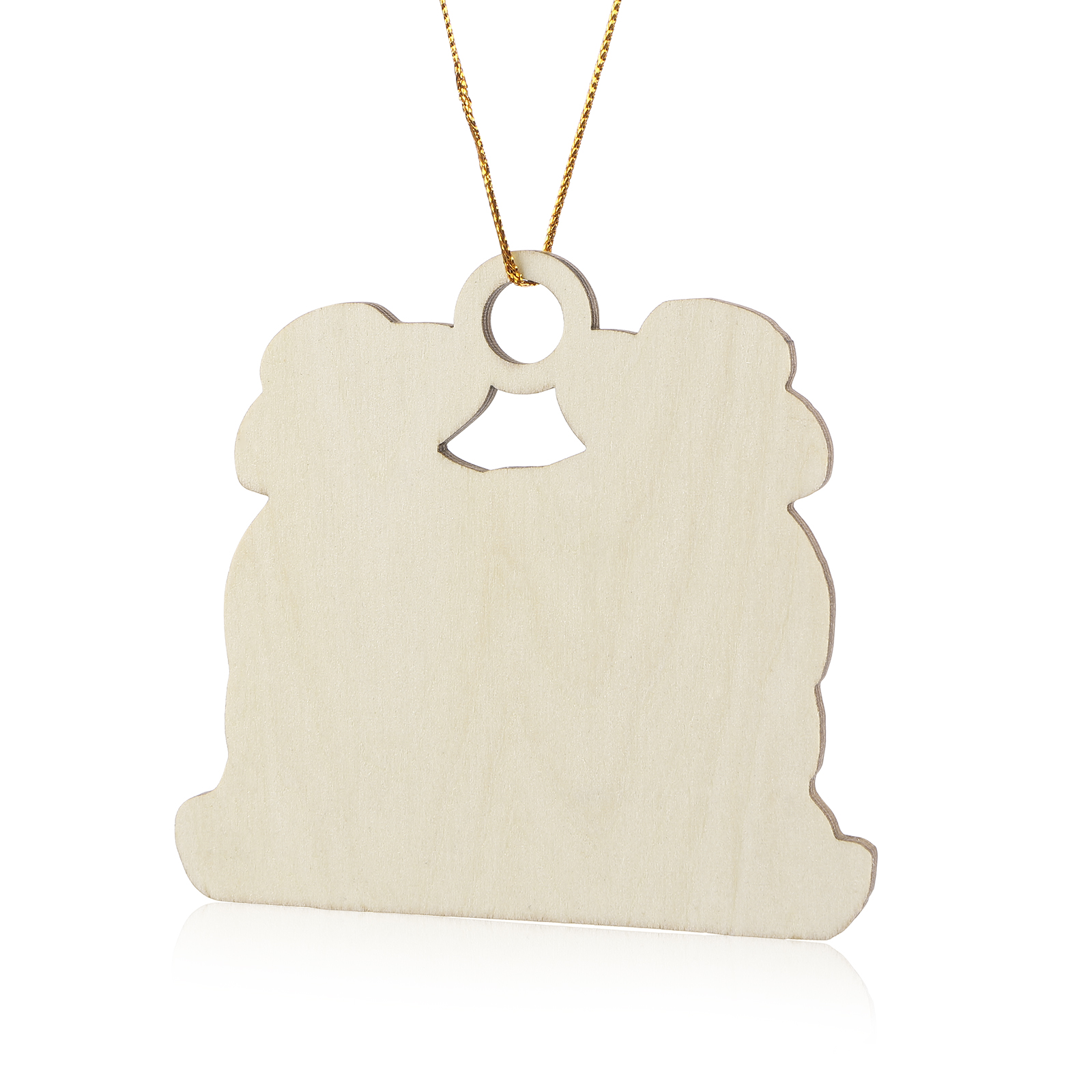 Personalized Wooden Family Beach-Themed Christmas Ornament with Custom 2-6 Names & 1 Text Christmas Gift for Family | Jessemade