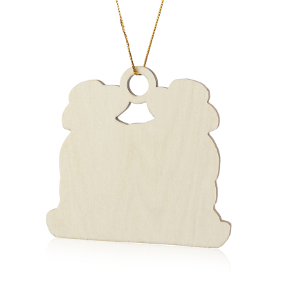 Personalized Wooden Family Beach-Themed Christmas Ornament with Custom 2-6 Names & 1 Text Christmas Gift for Family | Jessemade