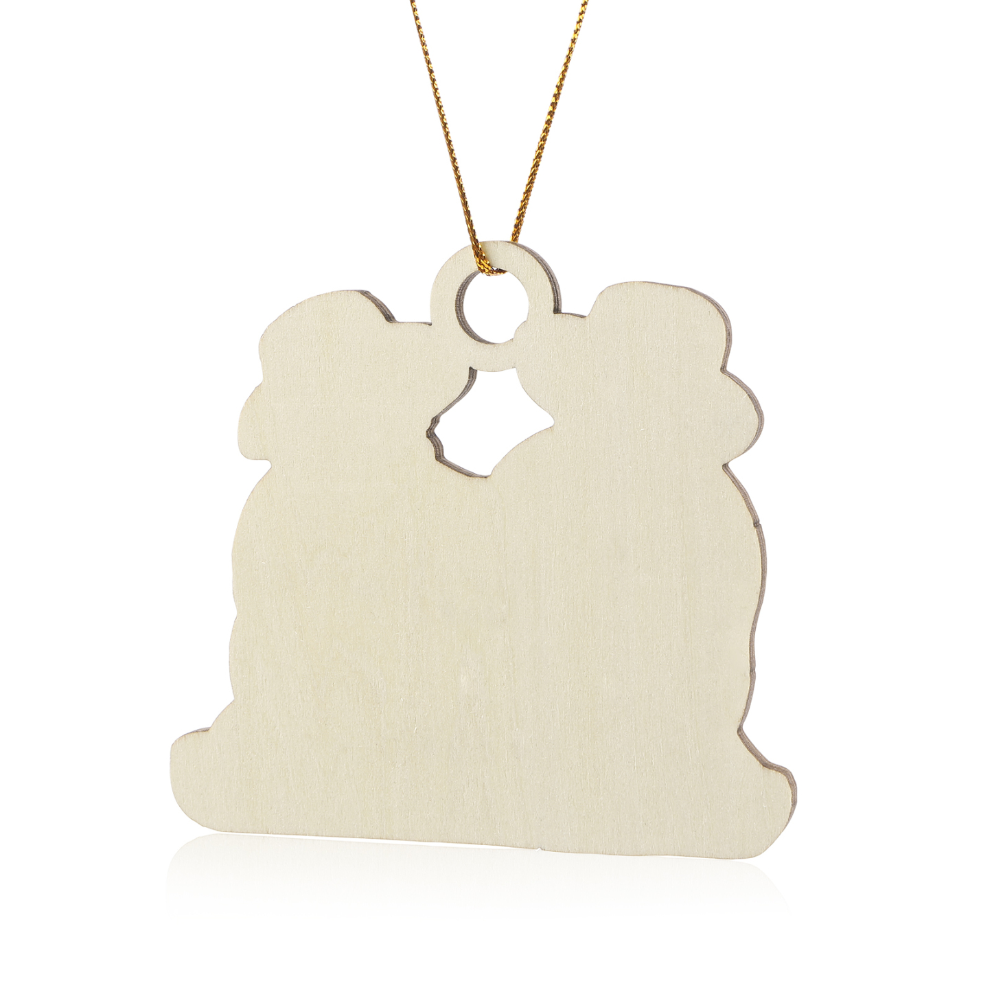 Personalized Wooden Family Beach-Themed Christmas Ornament with Custom 2-6 Names & 1 Text Christmas Gift for Family | Jessemade