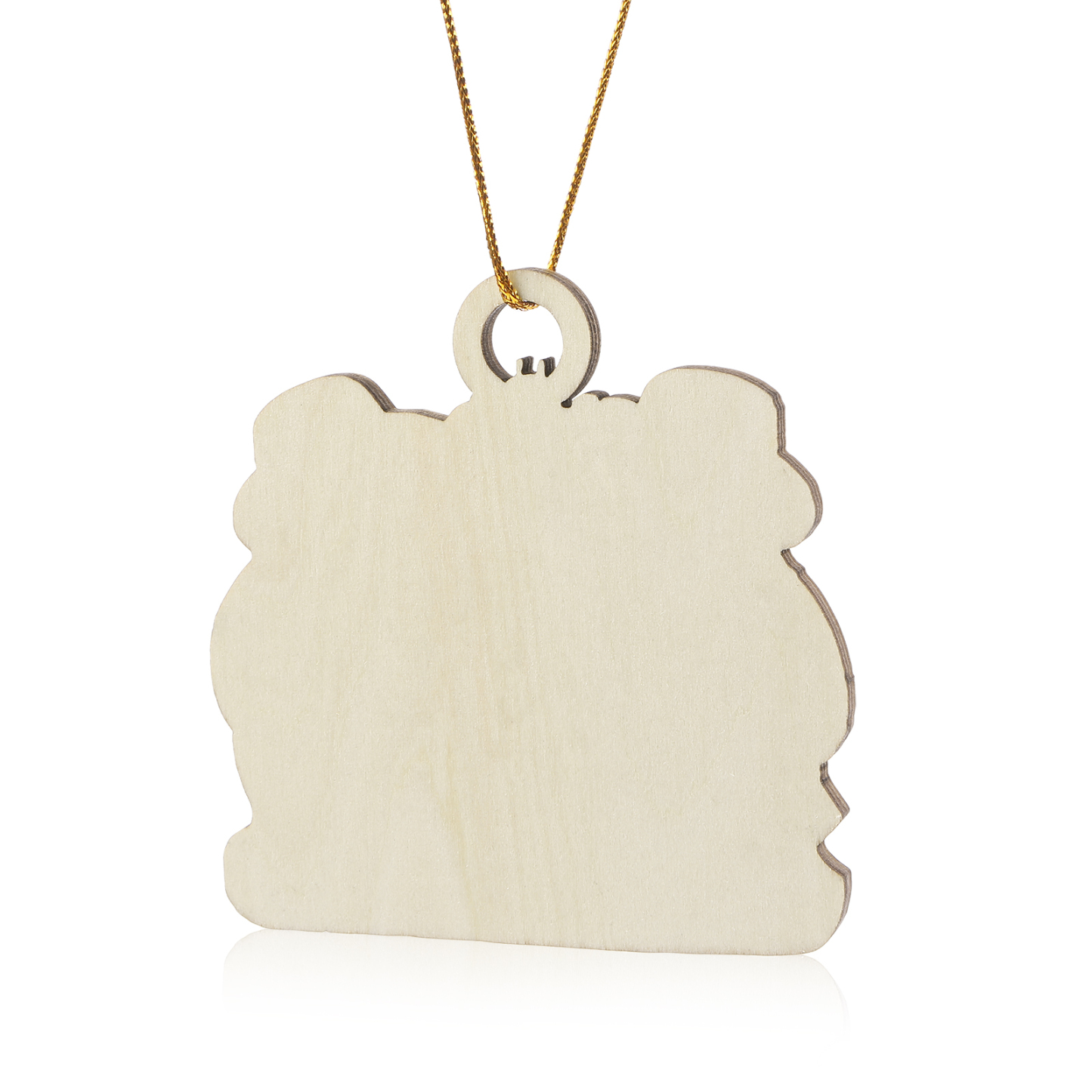 Personalized Wooden Family Beach-Themed Christmas Ornament with Custom 2-6 Names & 1 Text Christmas Gift for Family | Jessemade