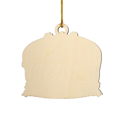 Personalized Wooden Family Christmas Hanging Ornament with Custom 2-6 Names & 1 Text Christmas Gift for Family | Jessemade