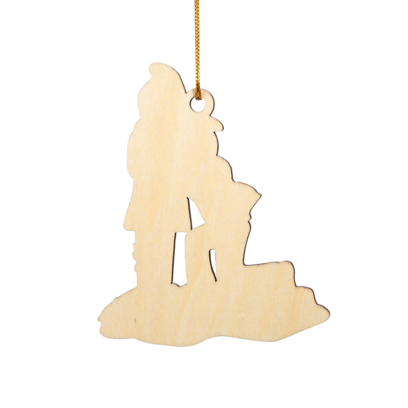 Personalized Christmas Ornament - Custom 3 Names, 1 Text, and 1 Year for Pregnant Moms | Jessemade