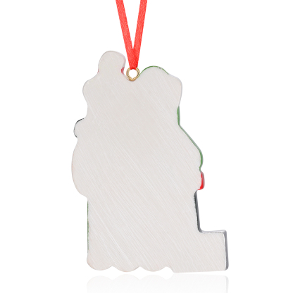 Personalized Family Christmas Ornament – Custom Resin Snow Shoveling Scene with 2-5 Names & 1 Text & Year Christmas Gift | Jessemade