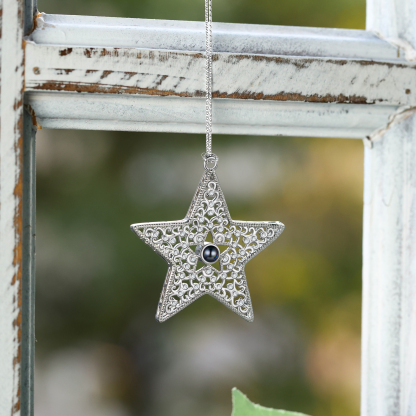 Personalised Star Photo Projection Ornament - Valentine’s Day Gift for Him/Her | Jessemade