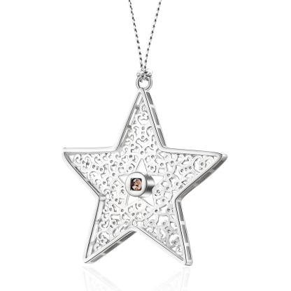 Personalised Star Photo Projection Ornament - Valentine’s Day Gift for Him/Her | Jessemade