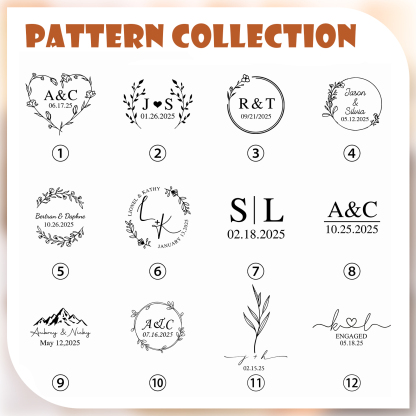  Personalized Engagement Vase with Names and Date, Unique Ceramic Flower Jug Gift