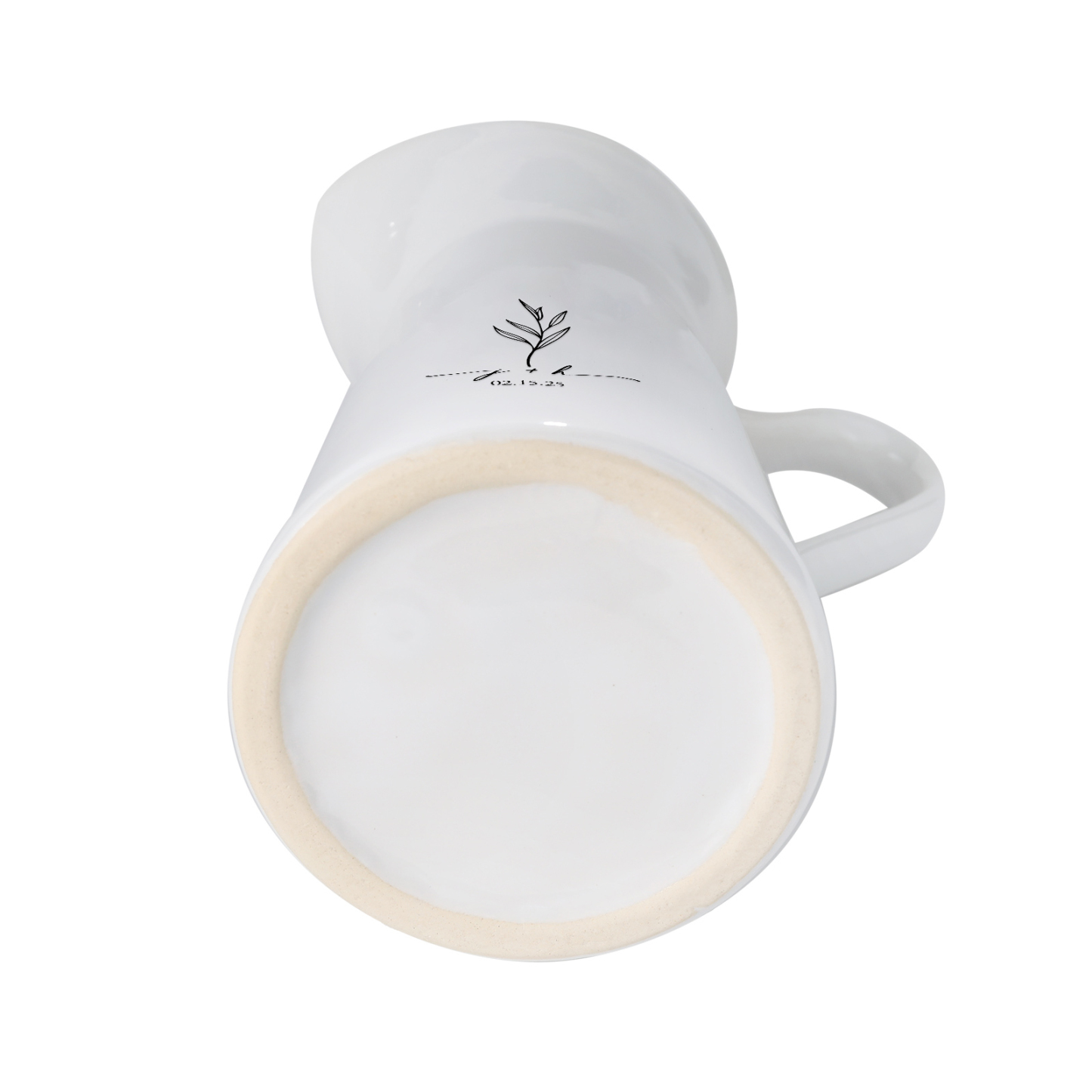  Personalized Engagement Vase with Names and Date, Unique Ceramic Flower Jug Gift