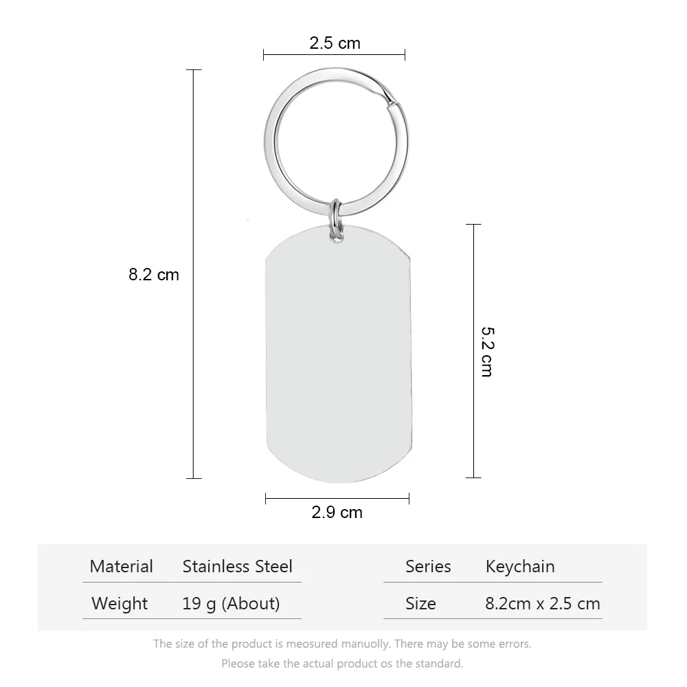 Personalized Keychain with Floral Calendar — The Day Our Love Blossomed