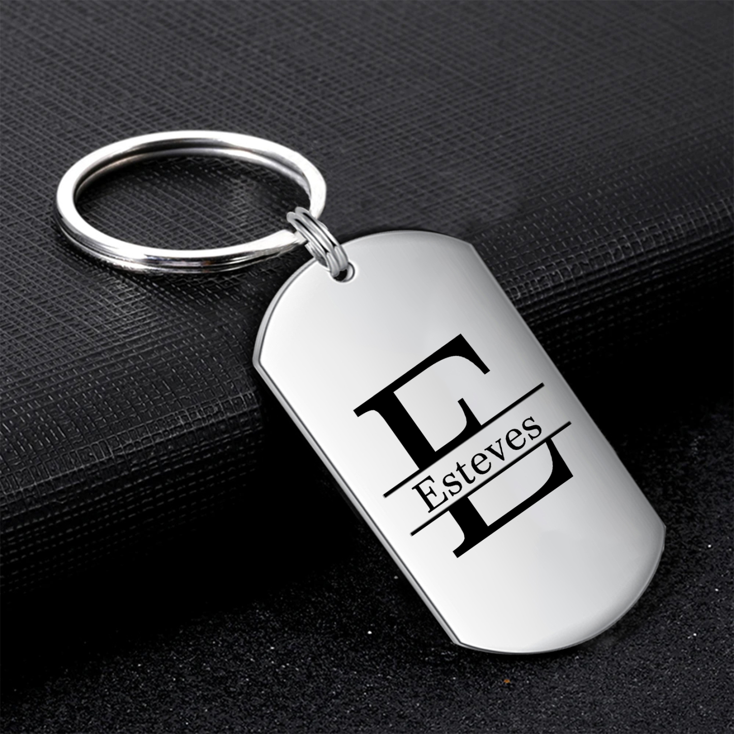 Personalised Photo Keyring with Custom Name & Letter – Two Styles Available – Valentine’s Day Gift for Couple | Jessemade