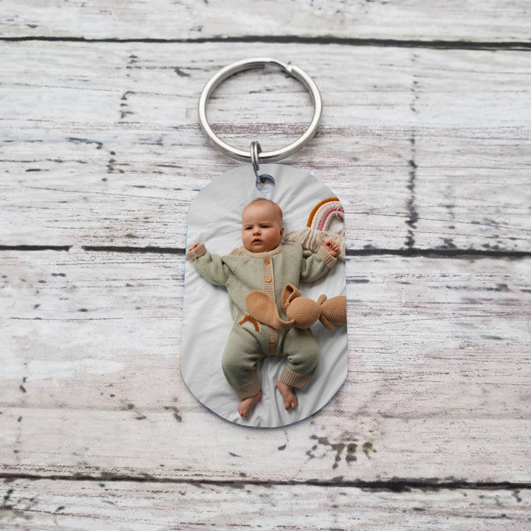 Personalized Keychain The Moment You Became My Mommy Custom Gift for Parents | Jessemade