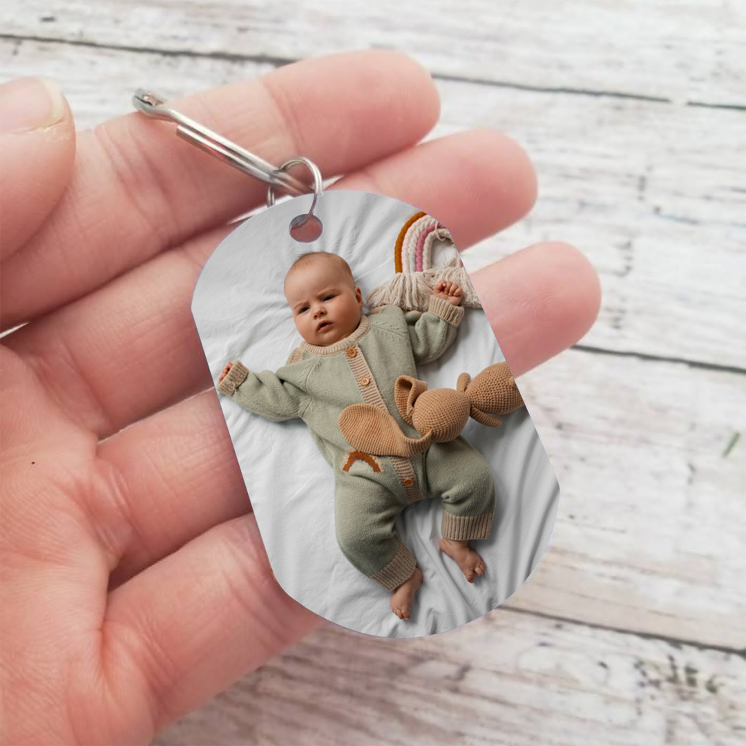 Personalized Keychain The Moment You Became My Mommy Custom Gift for Parents | Jessemade