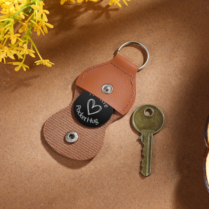 Personalized Pocket Hug Keychain – Unique Back-to-School Comfort Desig