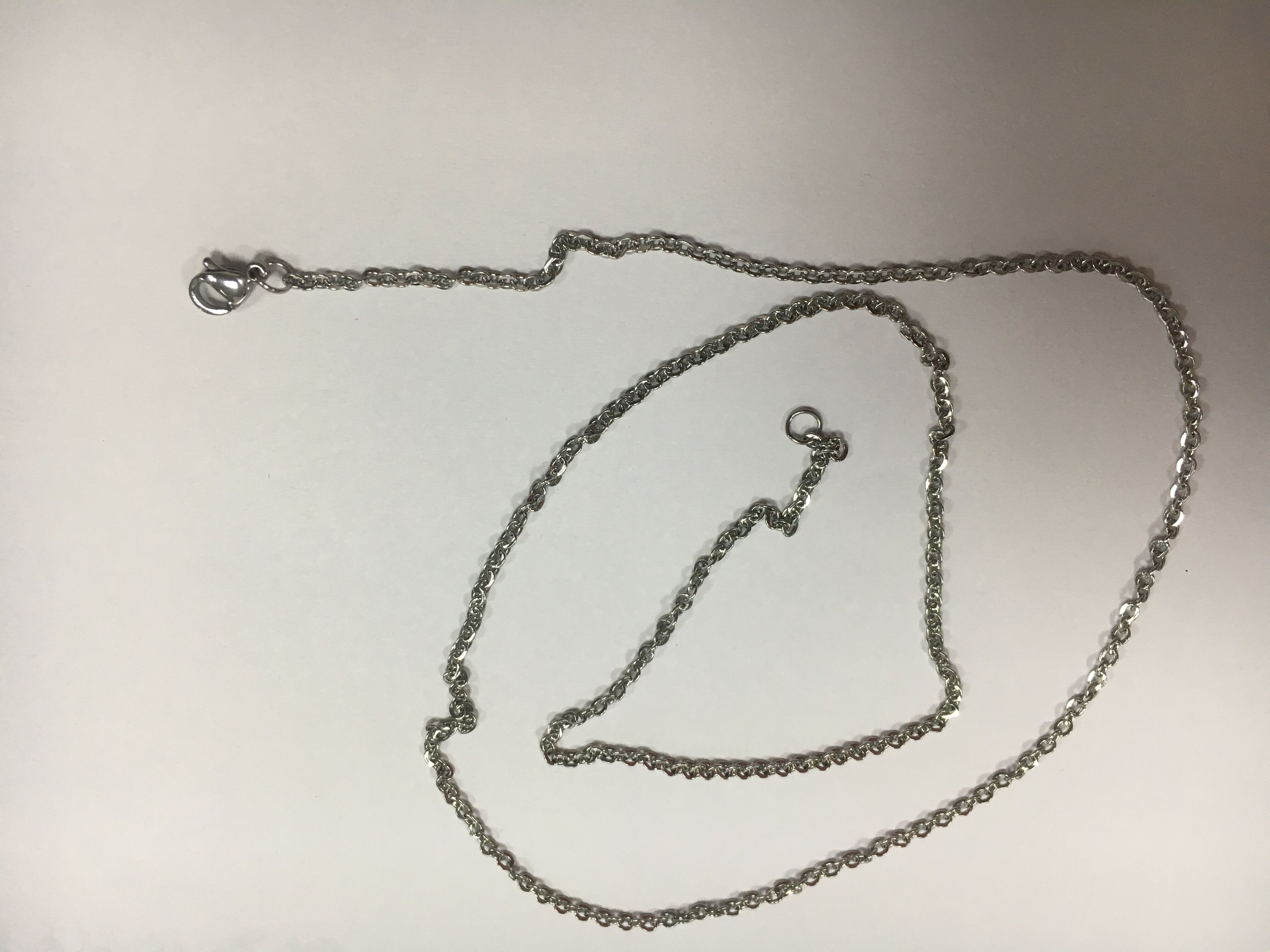 Stainless Steel Silver Jewelry Chain