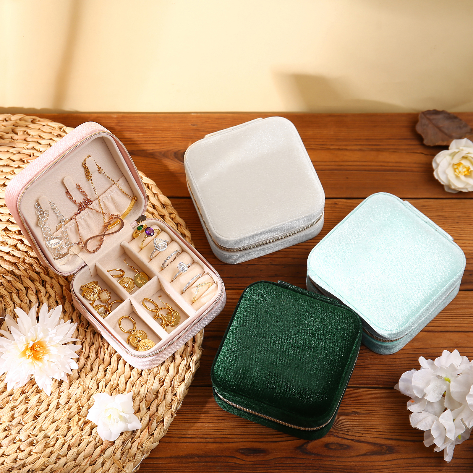 Jewelry Storage Box In Various Colors
