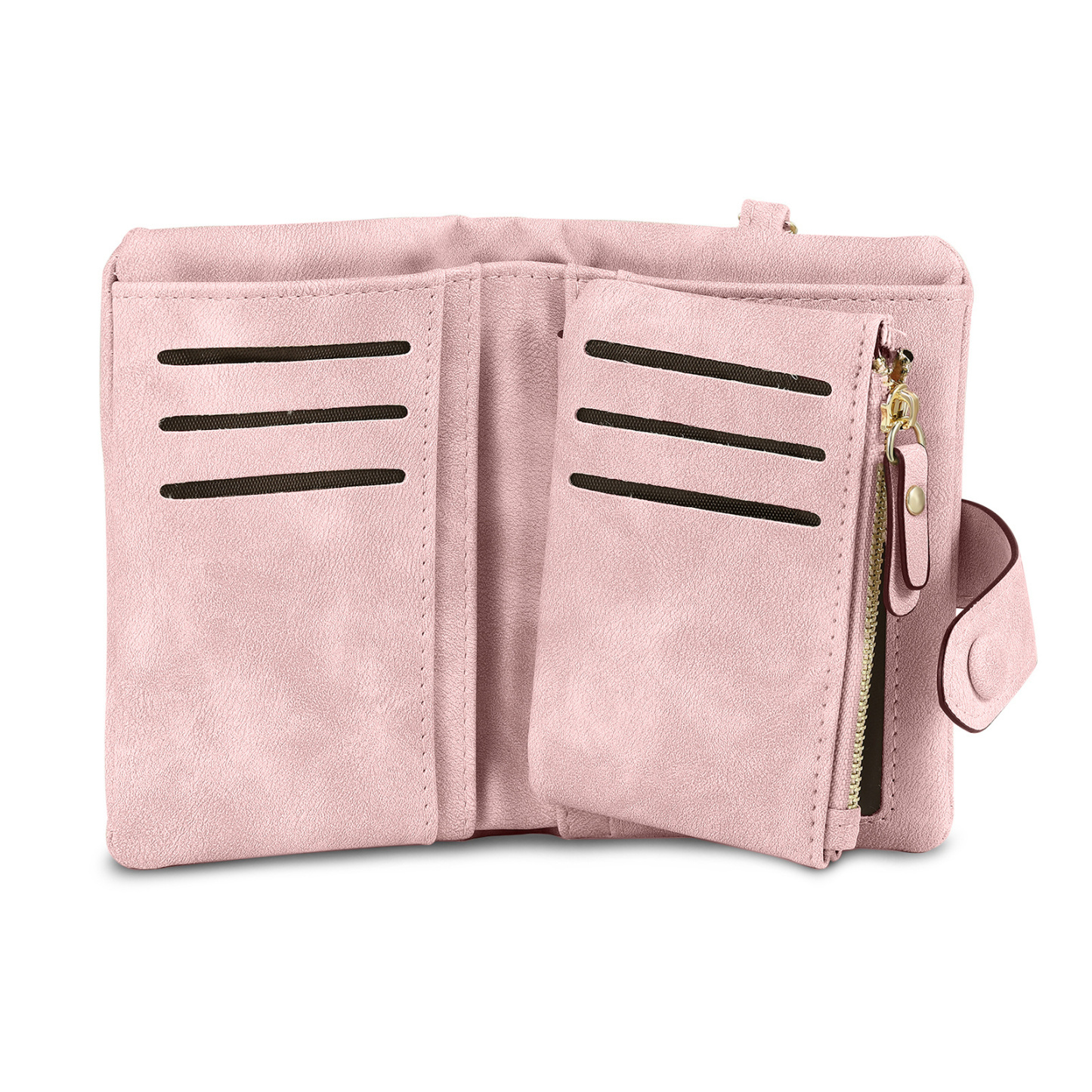 Personalized Pink Wristlet Purse Wallet for Mom or Grandma