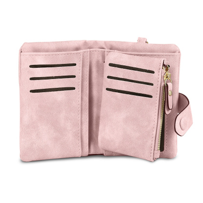 Personalized Pink Wristlet Purse Wallet for Mom or Grandma