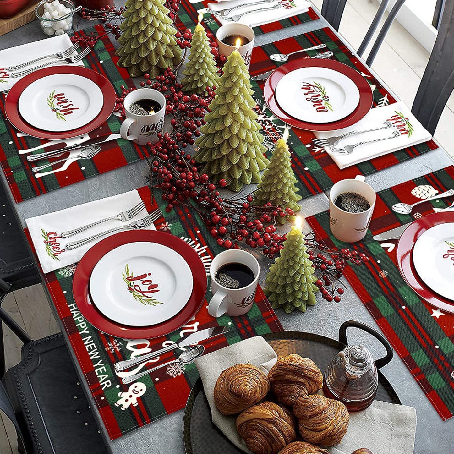 Festive Christmas Placemats – Perfect Home Décor & Gift for the Christmas