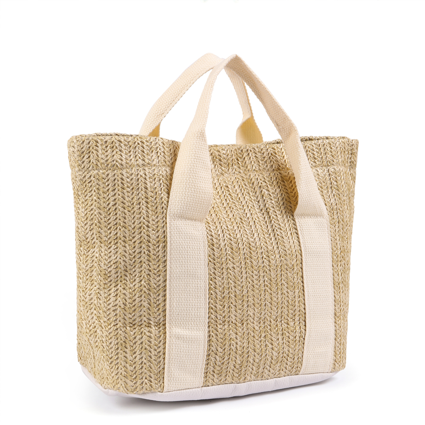 Personalized Straw Tote Bag with Custom Name – Choose from 5 Fonts & 3 Colors – Custom Gift for Mom, Teacher, Friends