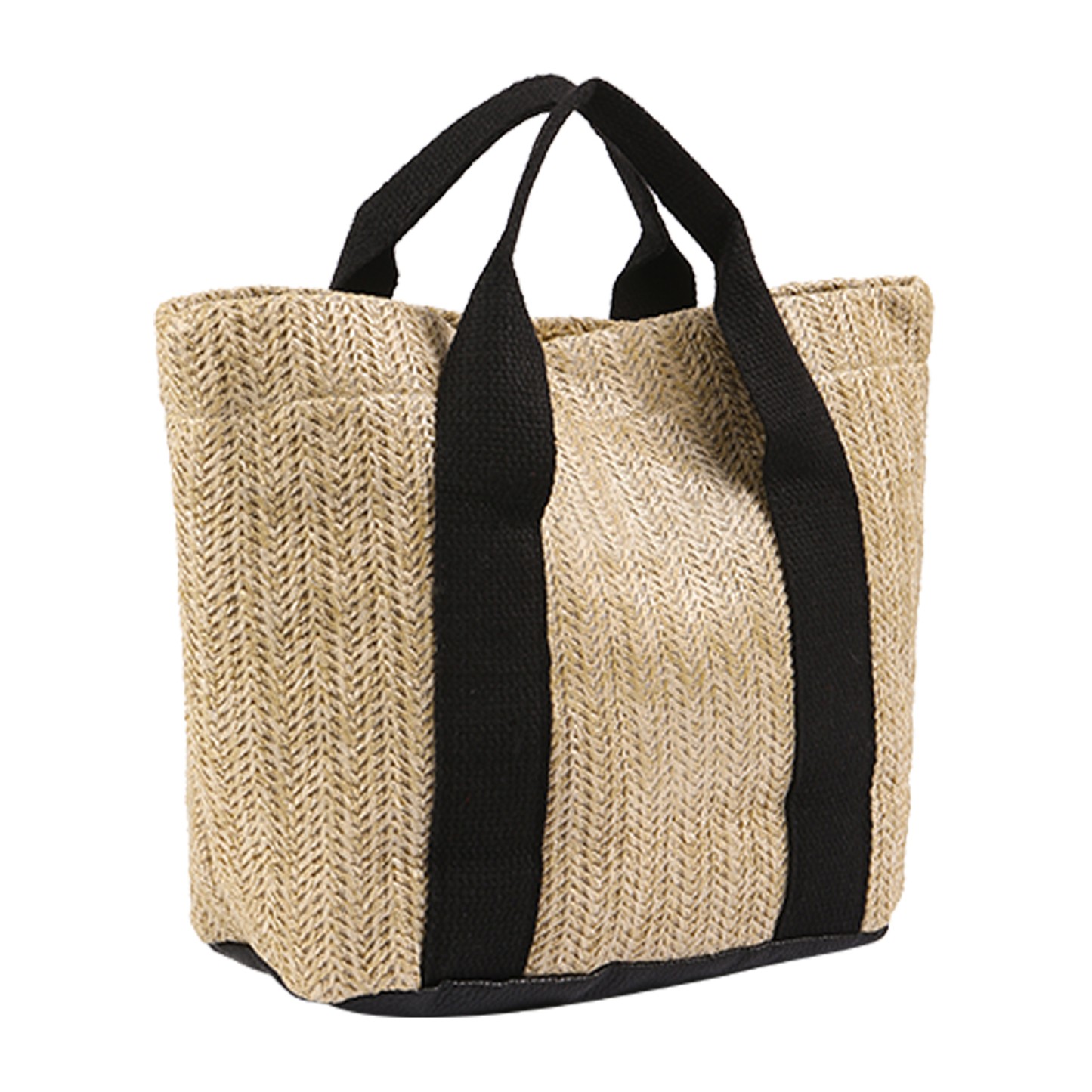 Personalized Straw Tote Bag with Custom Name – Choose from 5 Fonts & 3 Colors – Custom Gift for Mom, Teacher, Friends