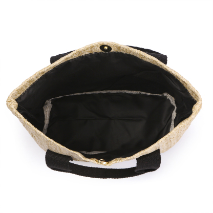 Personalized Straw Tote Bag with Custom Name – Choose from 5 Fonts & 3 Colors – Custom Gift for Mom, Teacher, Friends