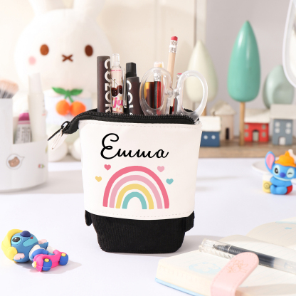 Personalized Pencil Case Custom Name and Photo Pencil Case Back to School Gift for Boys/Girls