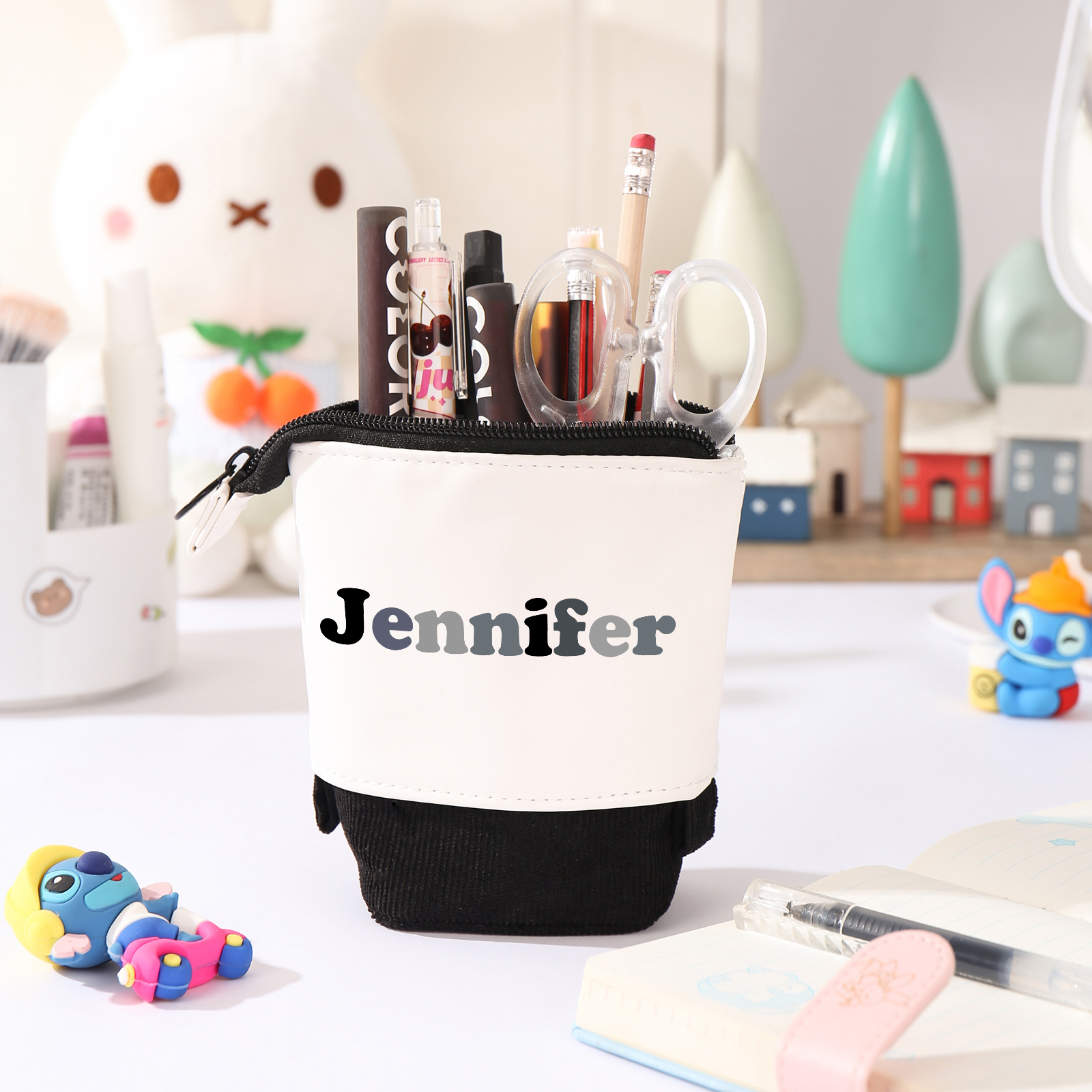 Personalized Pencil Case Custom Name and Photo Pencil Case Back to School Gift for Boys/Girls