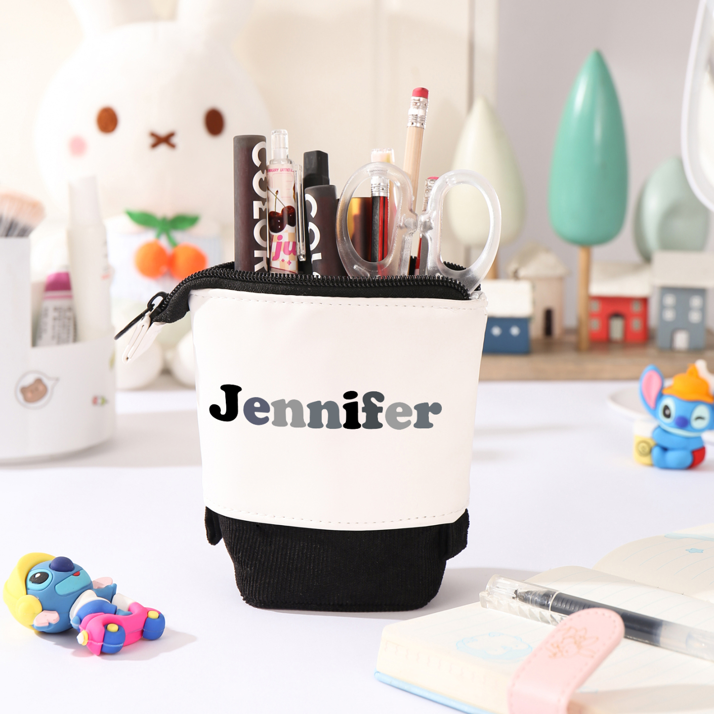 Personalized Pencil Case Custom Name and Photo Pencil Case Back to School Gift for Boys/Girls