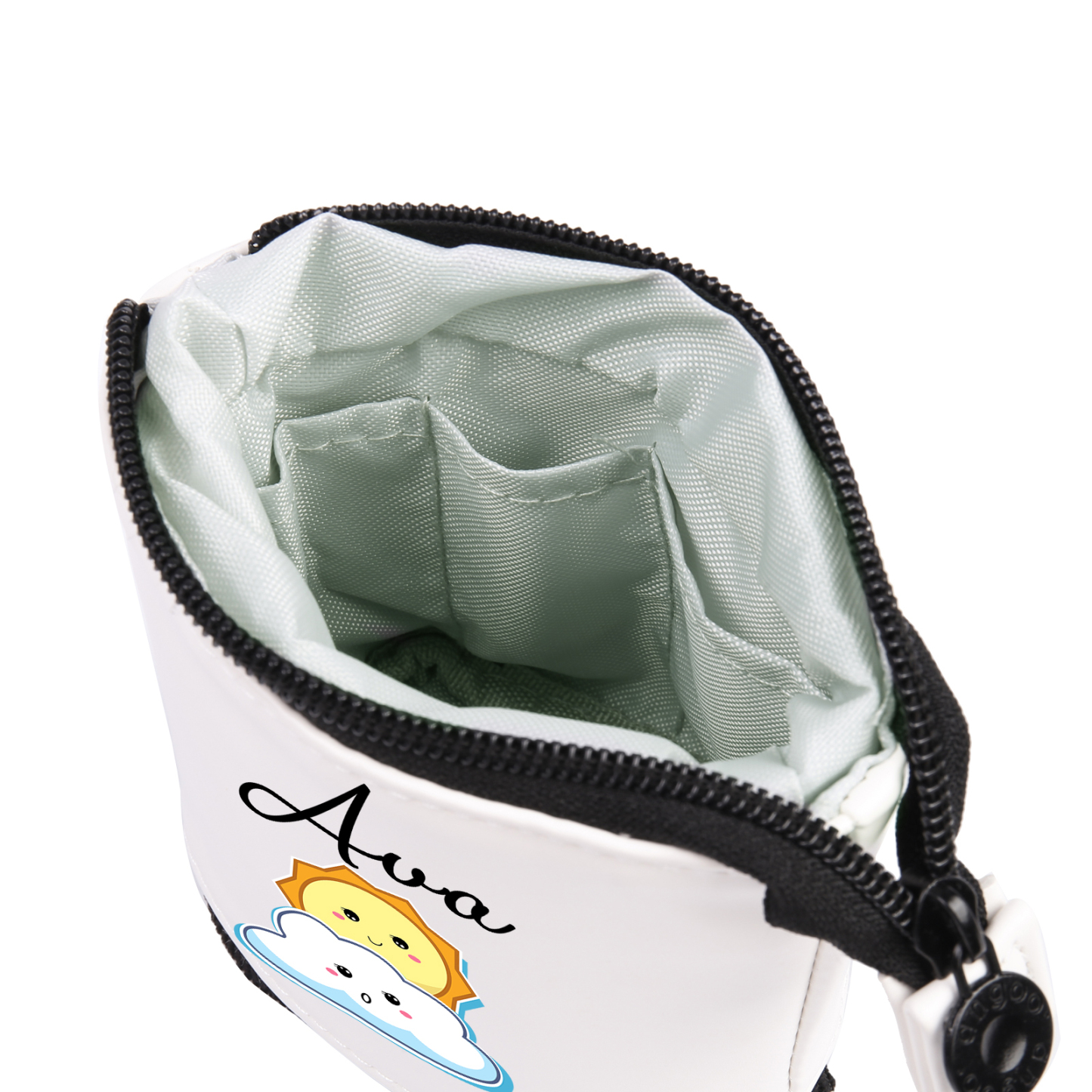 Personalized Pencil Case Custom Name Sun Pencil Case Back to School Gift for Boys/Girls