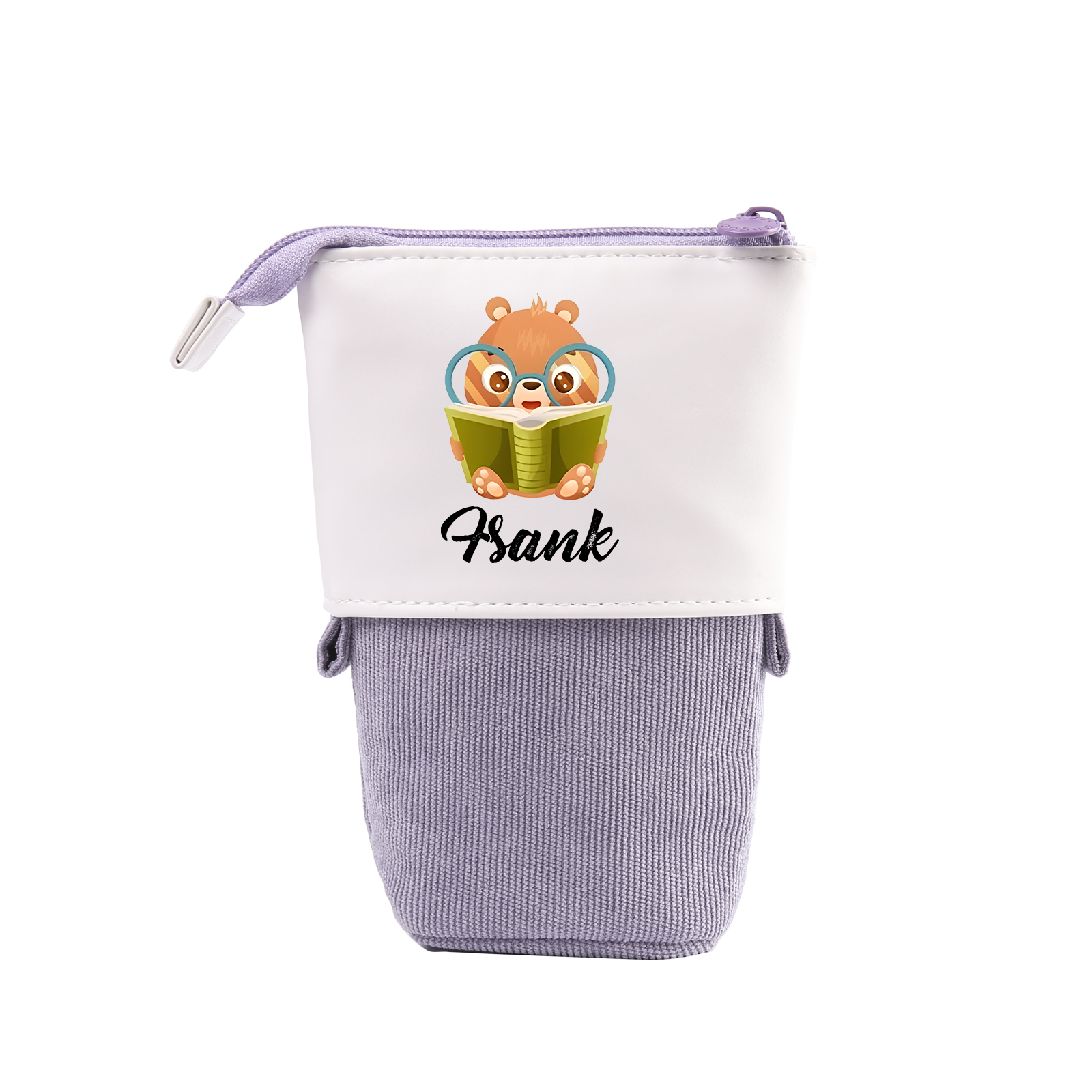 Personalized Pencil Case Custom Name And Animal Pencil Case Back To School Gift For Boys And Girls