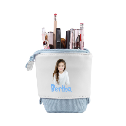 Personalized Pencil Case Custom Name And Photo Pencil Case Back To School Gift For Boys Girls 