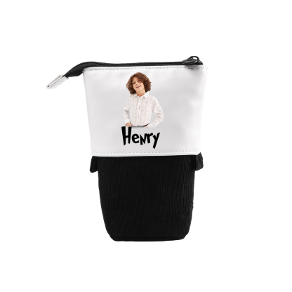 Personalized Pencil Case Custom Name And Photo Pencil Case Back To School Gift For Boys Girls 