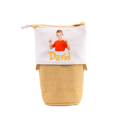 Personalized Pencil Case Custom Name And Photo Pencil Case Back To School Gift For Boys Girls 