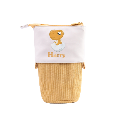 Personalized Pencil Case Custom Name And Dinosaur Pencil Case Back To School Gift For Boys Girls