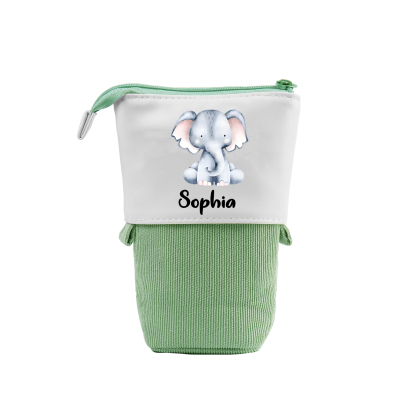 Personalized Pencil Case Custom Name And Letter Pencil Case Back To School Gift For Boys Girls