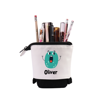 Personalized Pencil Case Custom Name And Letter Pencil Case Back To School Gift For Boys Girls