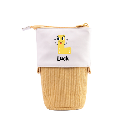 Personalized Pencil Case Custom Name And Letter Pencil Case Back To School Gift For Boys Girls