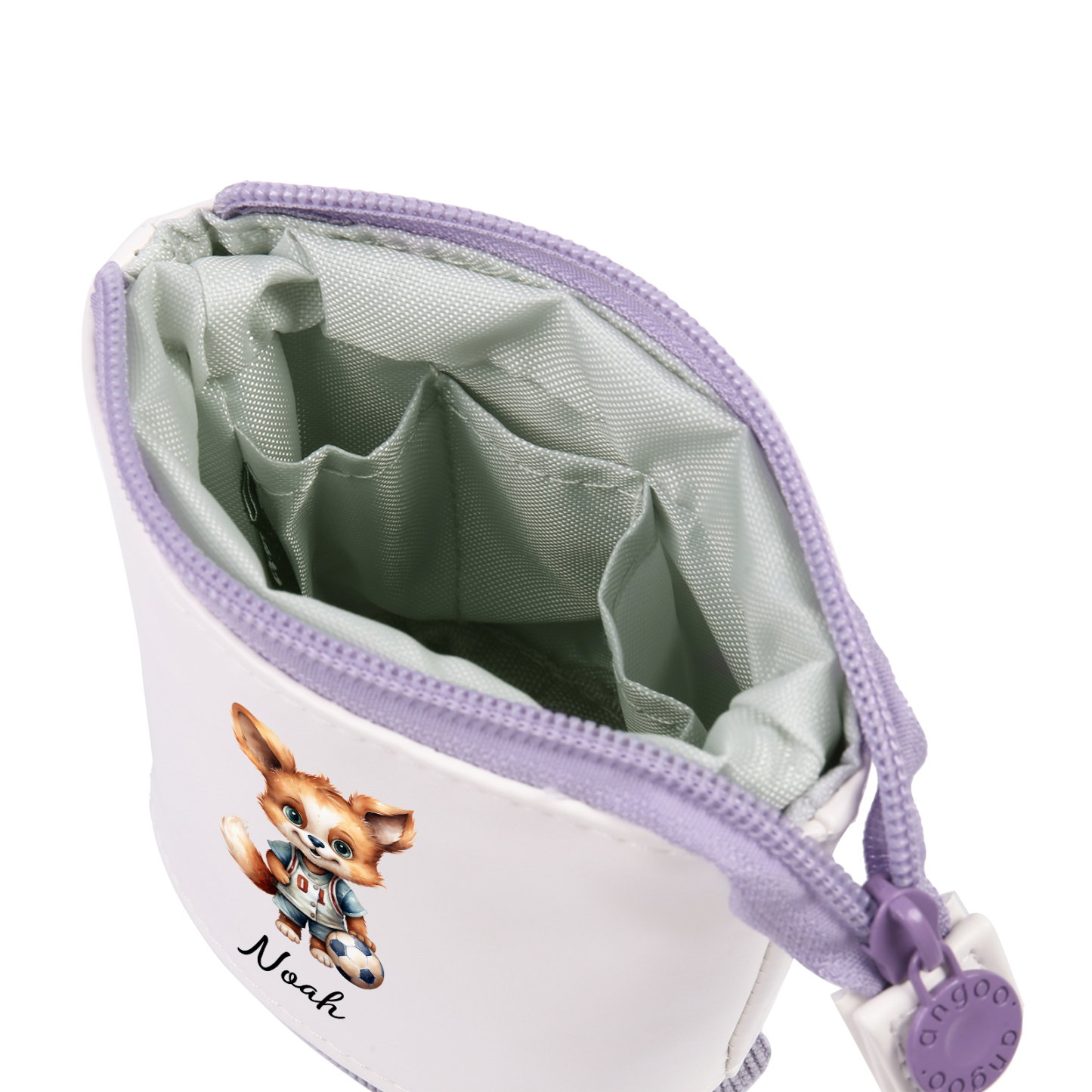 Personalized Pencil Case Custom Name Rabbit Pencil Case Back To School Gift For Boys Girls