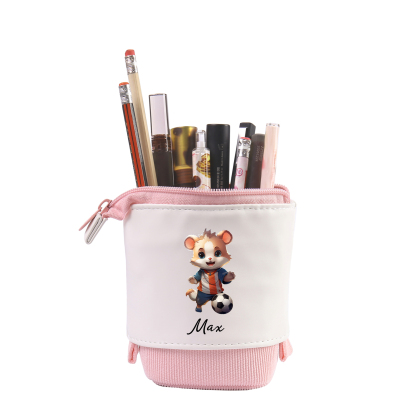 Personalized Pencil Case Custom Name Rabbit Pencil Case Back To School Gift For Boys Girls