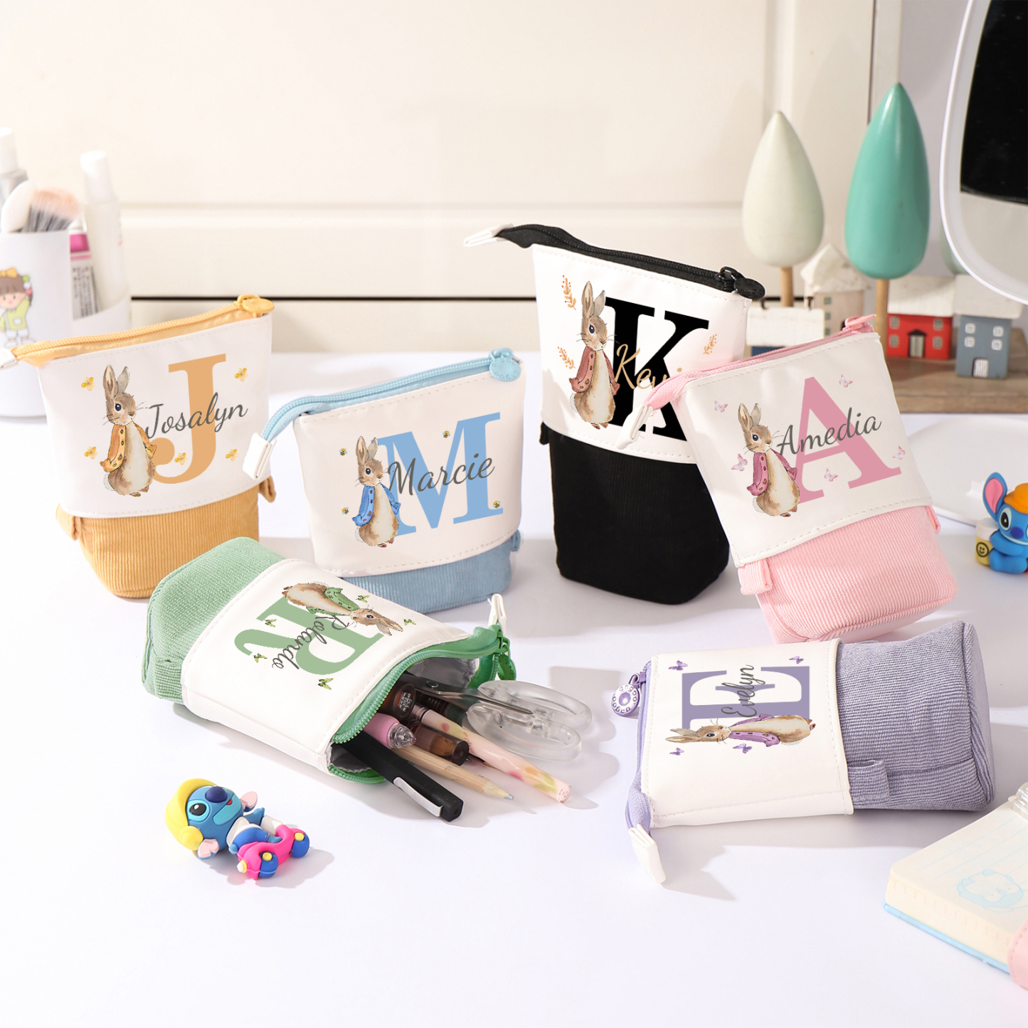 Personalized Pencil Case Custom Name And Dinosaur Pencil Case Back To School Gift For Boys Girls