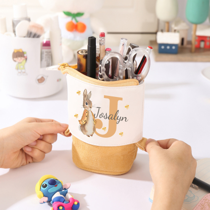 Personalized Pencil Case Custom Name And Dinosaur Pencil Case Back To School Gift For Boys Girls