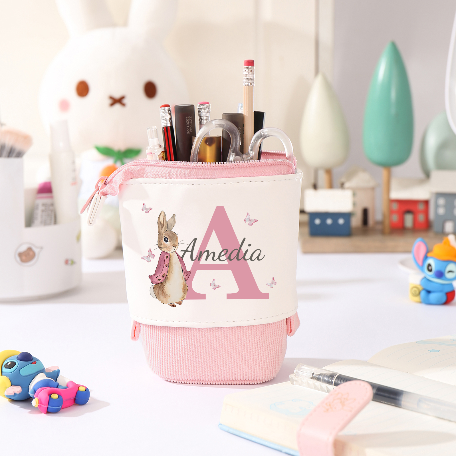 Personalized Pencil Case Custom Name And Dinosaur Pencil Case Back To School Gift For Boys Girls