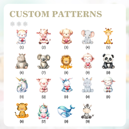 Personalized Pencil Case Custom Name And Animal Pencil Case Back To School Gift For Boys Girls