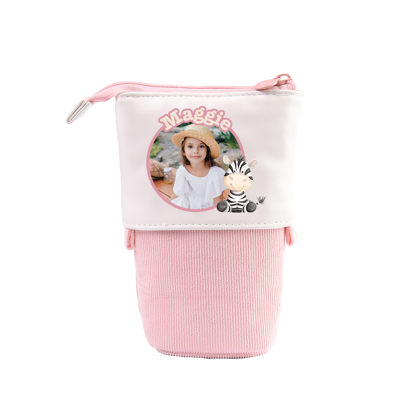 Personalized Pencil Case Custom Name And Animal Pencil Case Back To School Gift For Boys Girls