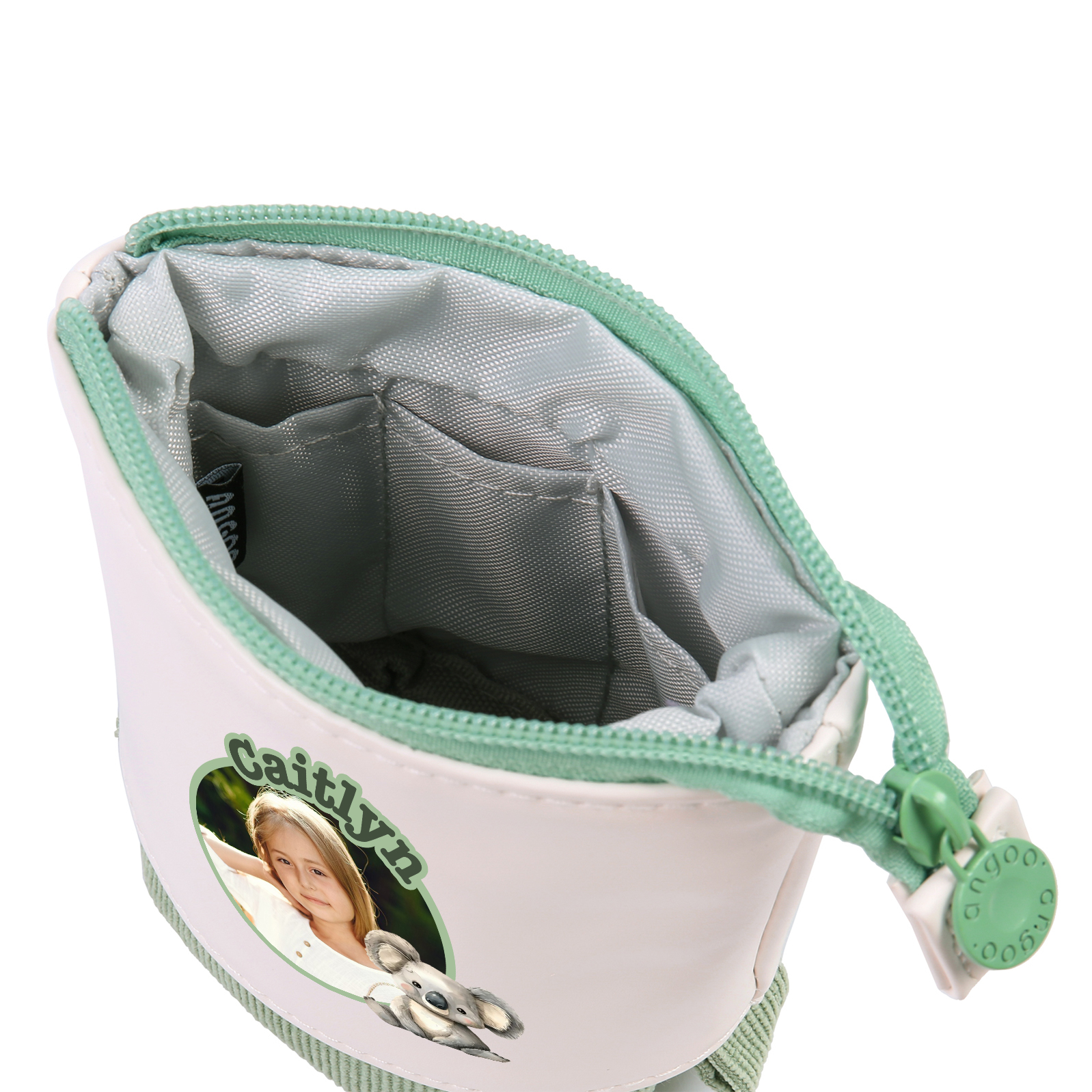 Personalized Pencil Case Custom Name And Animal Pencil Case Back To School Gift For Boys Girls