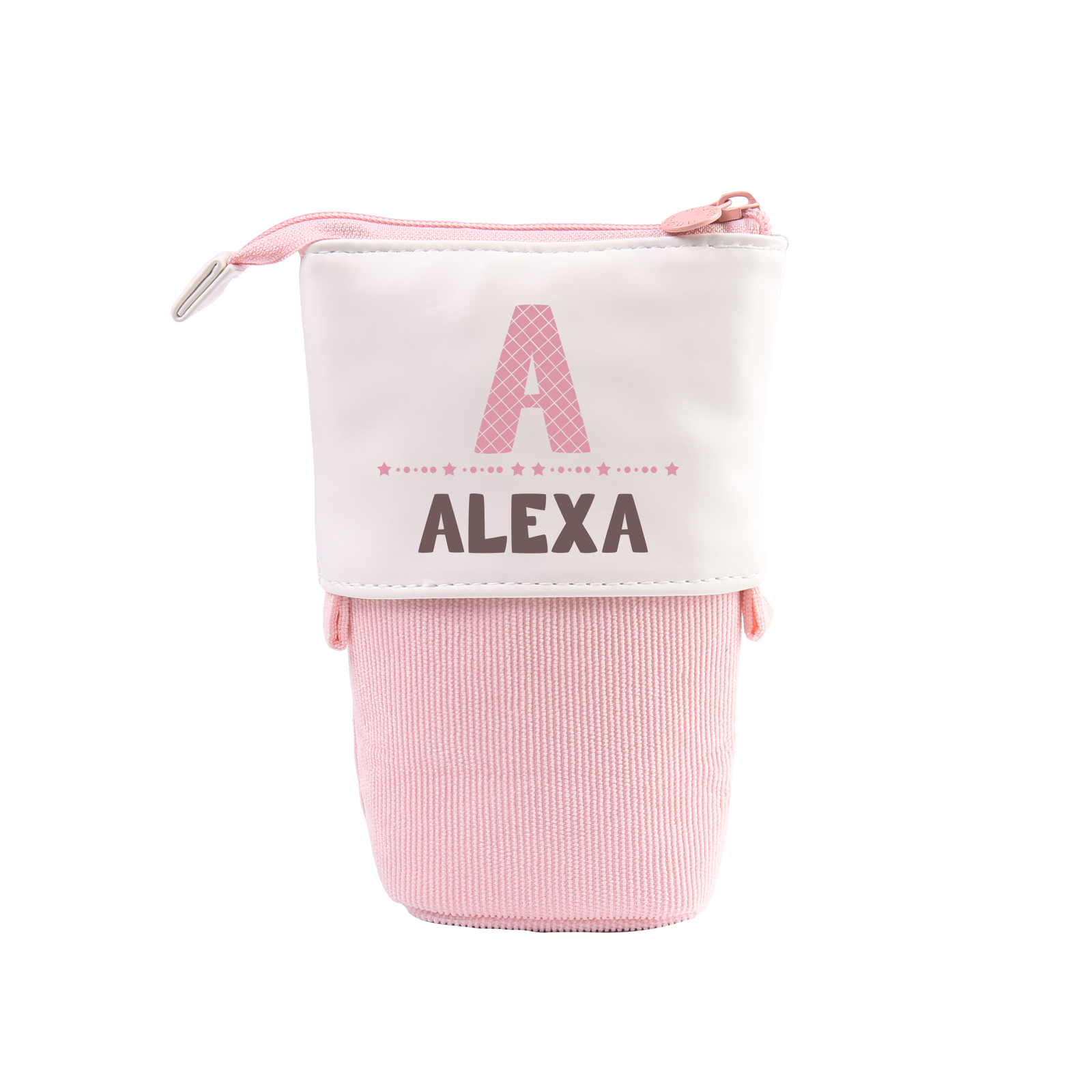 Personalized Pencil Case Custom Name And Letter Pencil Case Back To School Gift For Boys Girls