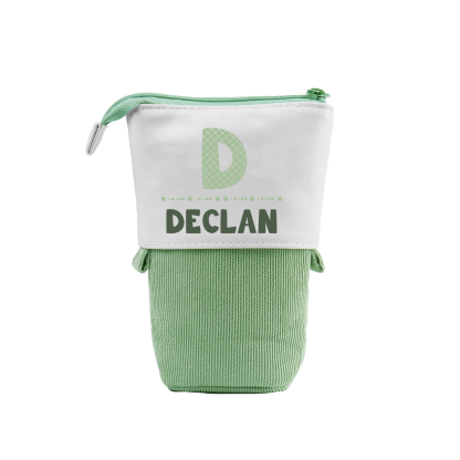 Personalized Pencil Case Custom Name And Letter Pencil Case Back To School Gift For Boys Girls